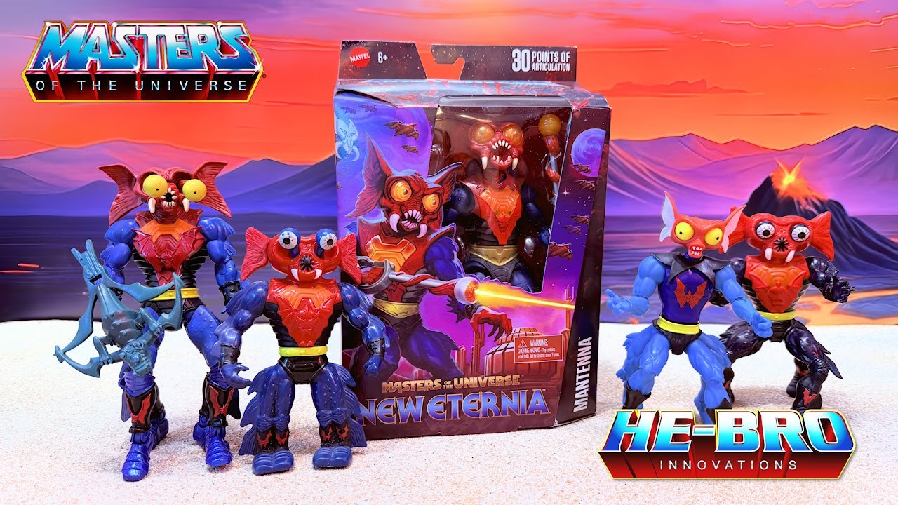 Masterverse New Eternia Mantenna - Oh this is epic, see what you may have missed!!! #heman #shera