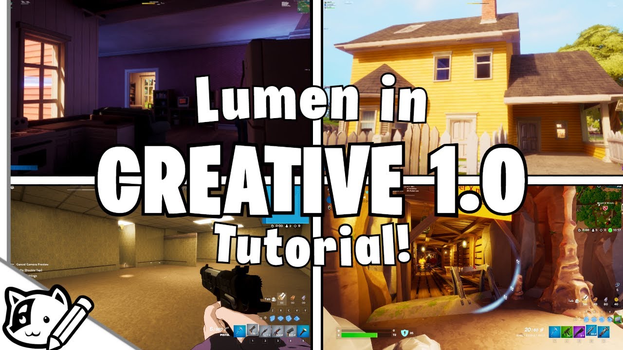 How to get Next Gen Graphics in Creative 1.0 ! ( OLD SKYDOME )