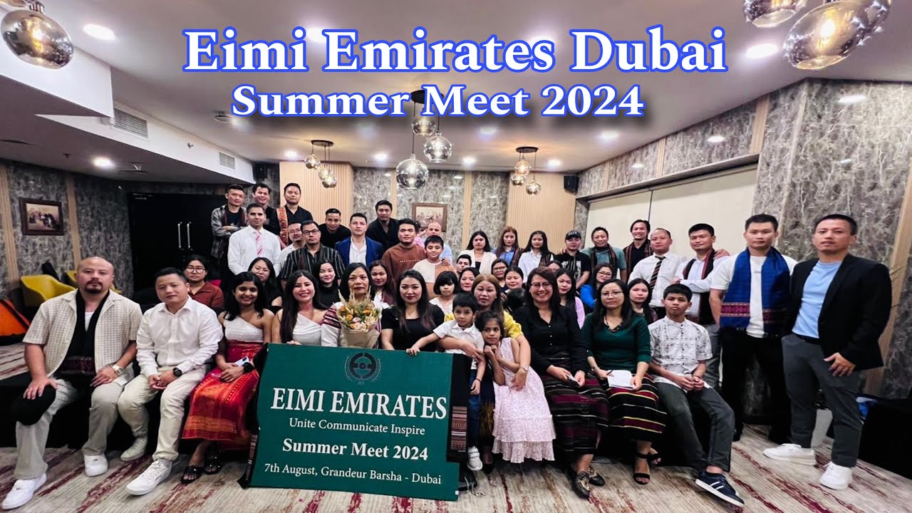 Eimi Emirates Summer Meet Dubai 2024 ahunglou ho avangse nahi tauve😊