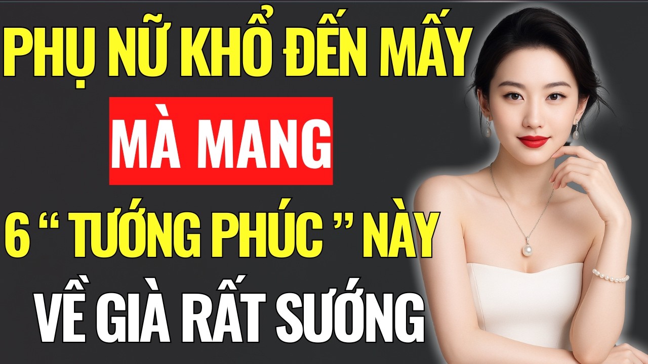 Phụ Nữ Khổ Mấy, Nếu Mang 6 Tướng Phúc Này – Về Già Rất Sướng|Góc Nhìn  Trí Tuệ.