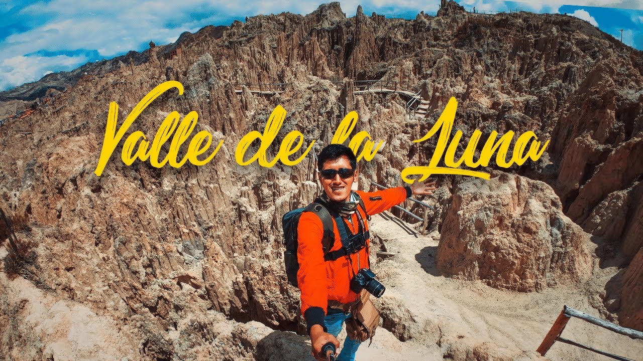 Visitando el Valle de la Luna LA  PAZ BOLIVIA