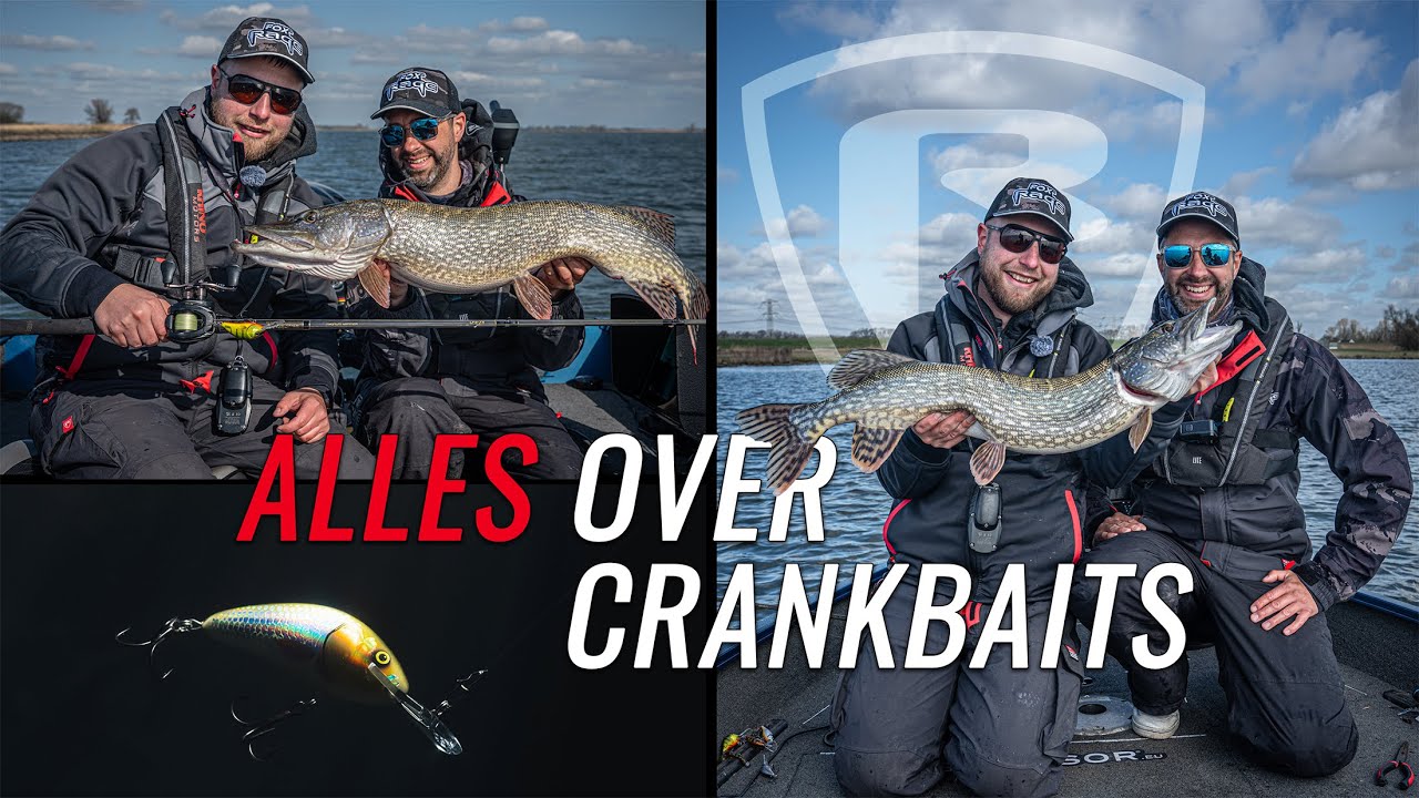 Vissen met crankbaits op de rivier | Hendry Vis & Gerald Vierhout