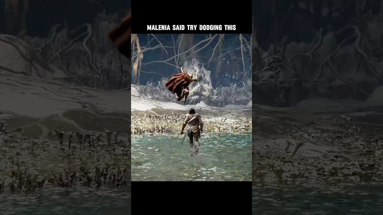 Malenia Said Try Dodging This #eldenring #eldenringgameplay