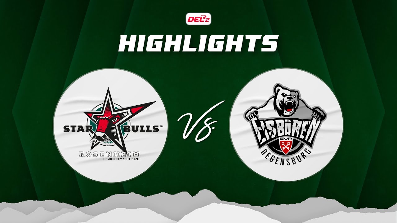 Starbulls Rosenheim vs. Eisbären Regensburg - Game Highlights