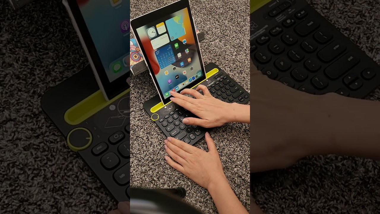 Unboxing Logitech Wireless Bluetooth Keyboard 480 for ipad 9th generation