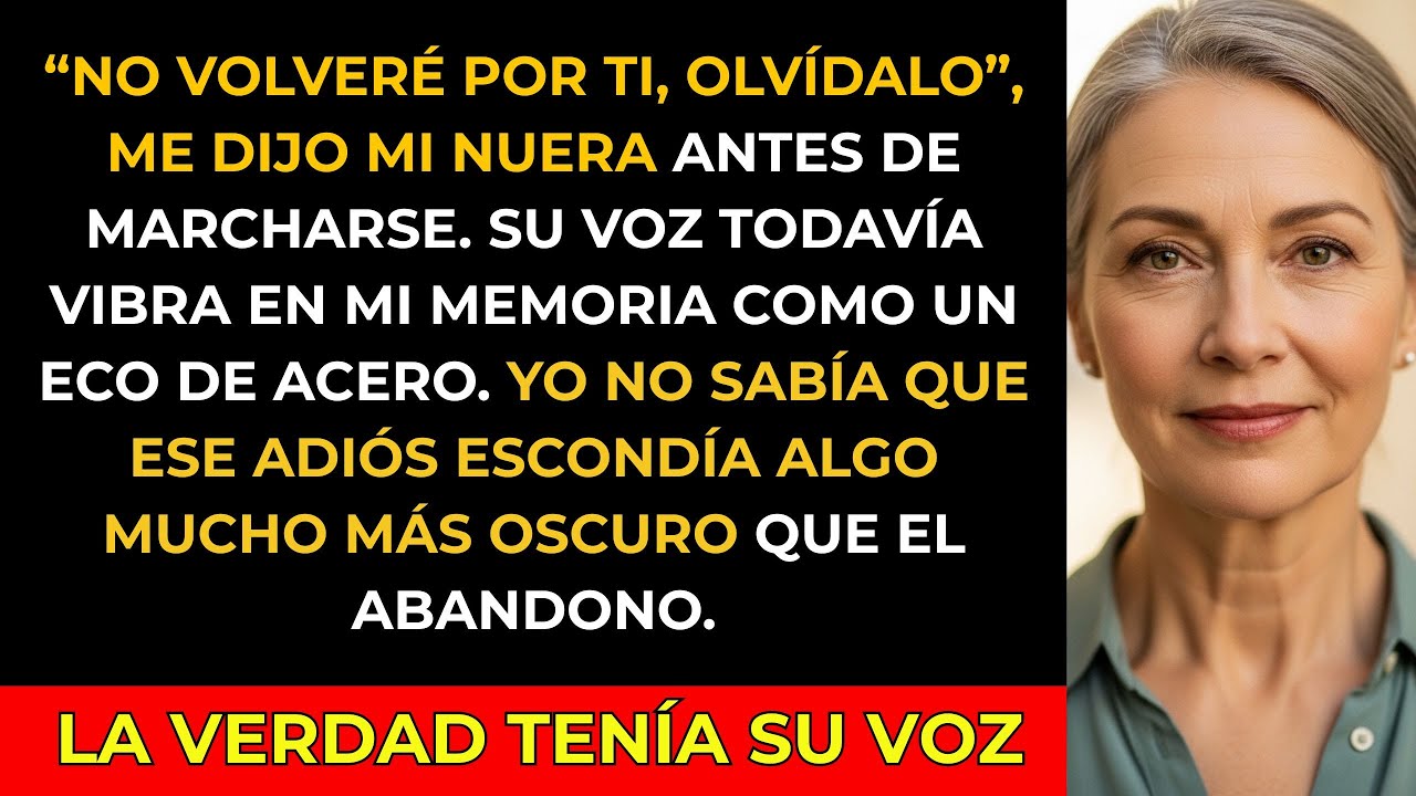 Mi nuera me dejó en el hospital y dijo: 'No volveré por ti, olvídalo'