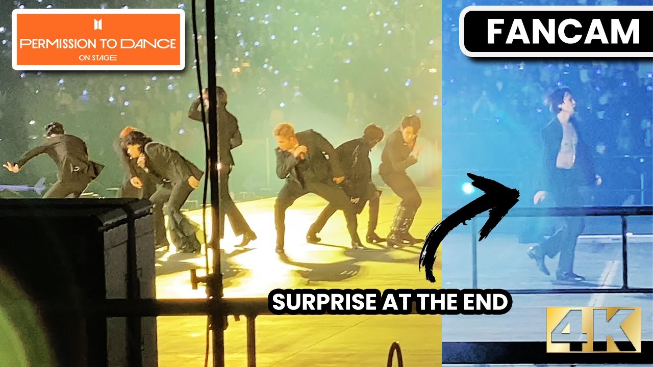 [4K] BTS: Blood Sweat & Tears / Fake Love FAN CAM [PTD ON STAGE DAY 1]