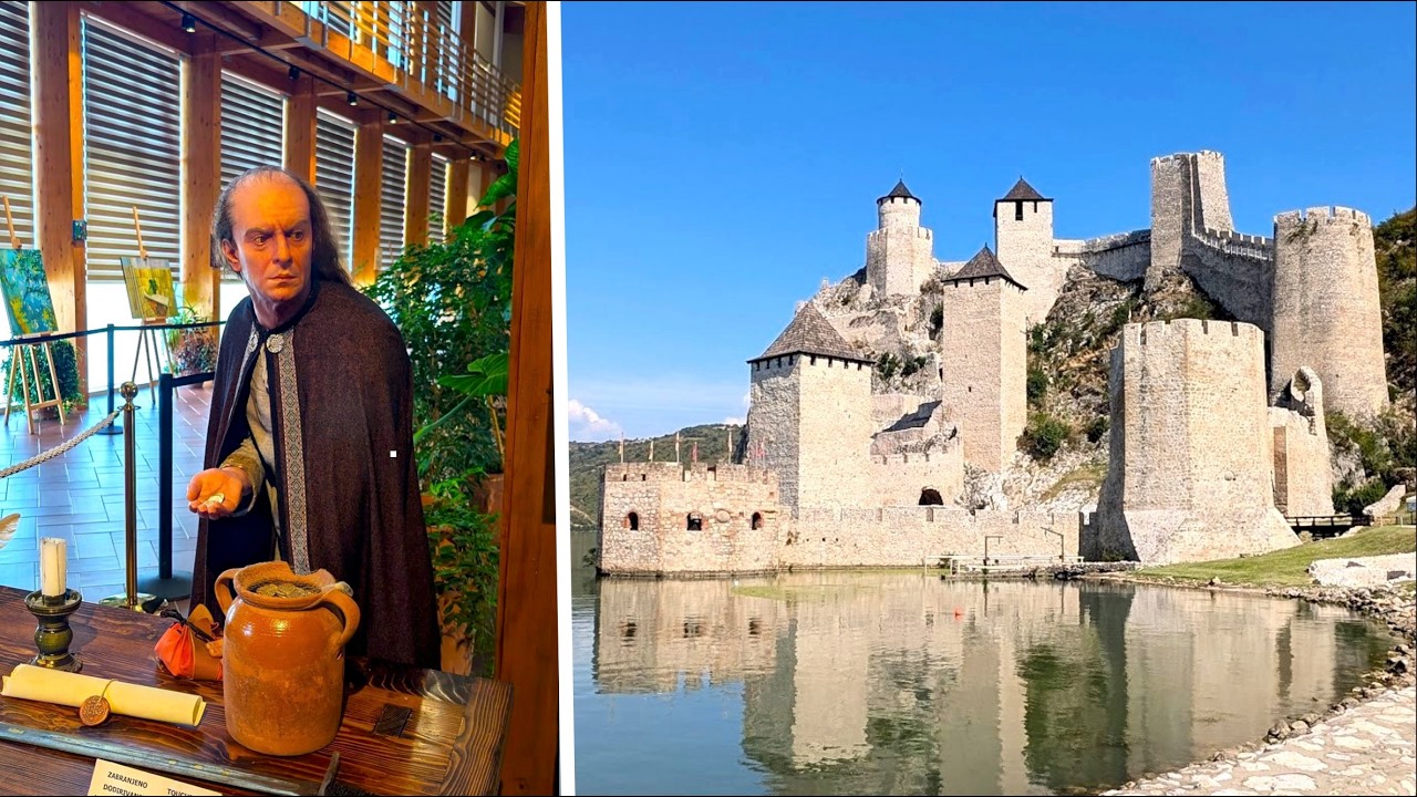 Twierdza Golubac, Serbia &ndash; epicka wspinaczka i burza, kt&oacute;ra wystawiła na pr&oacute;bę nasz samoch&oacute;d dost...