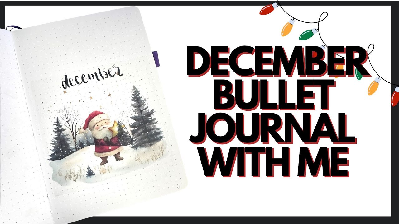December PLAN WITH ME - Christmas Planner - Scribbles that Matter