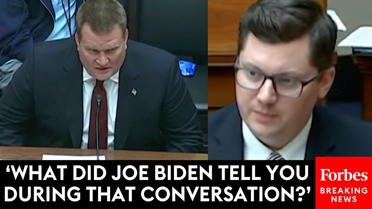 Ex-Hunter Partner Tony Bobulinski Details What Joe And James Biden Told Him In Private Meetings