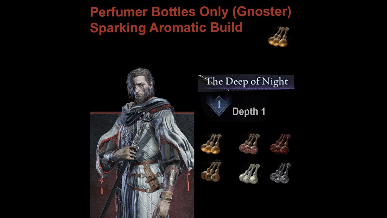 Perfumer Bottles Only (Sentient Pest) (Scholar) (Bagcraft) (Deep Of Night) (Depth 1) (ER Nightreign)