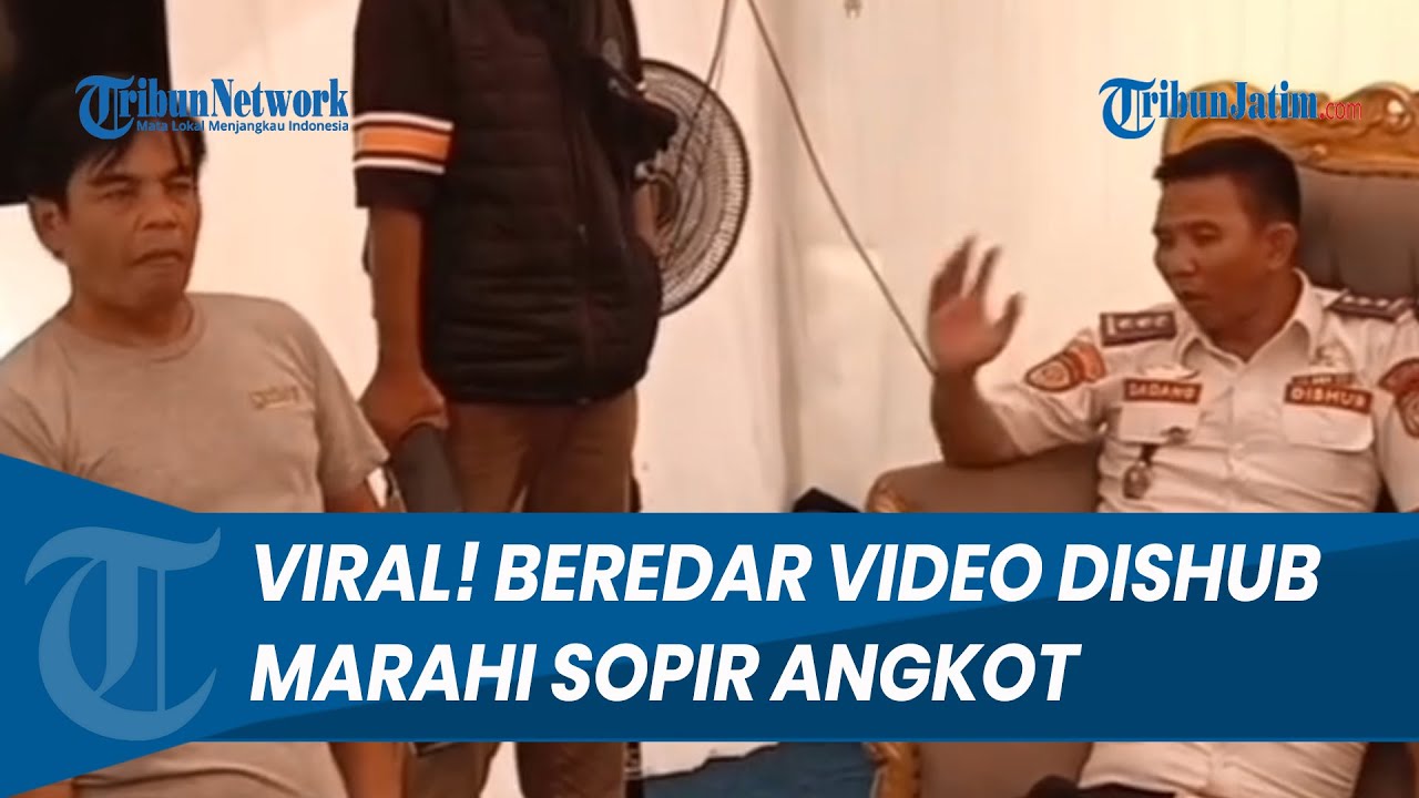 VIRAL! Video Dishub Dadang Kosasih Marahi Sopir yang Ngaku Kompensasi Dipotong: Jahat Bener Bapak