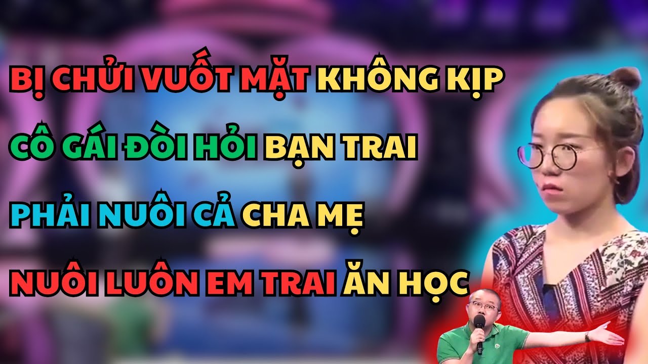BỨC XÚC CÔ GÁI ĐÒI NGƯỜI YÊU PHẢI NUÔI CẢ GIA ĐÌNH VÀ HỌC PHÍ EM TRAI ĐẠI HỌC DÙ CHƯA CƯỚI