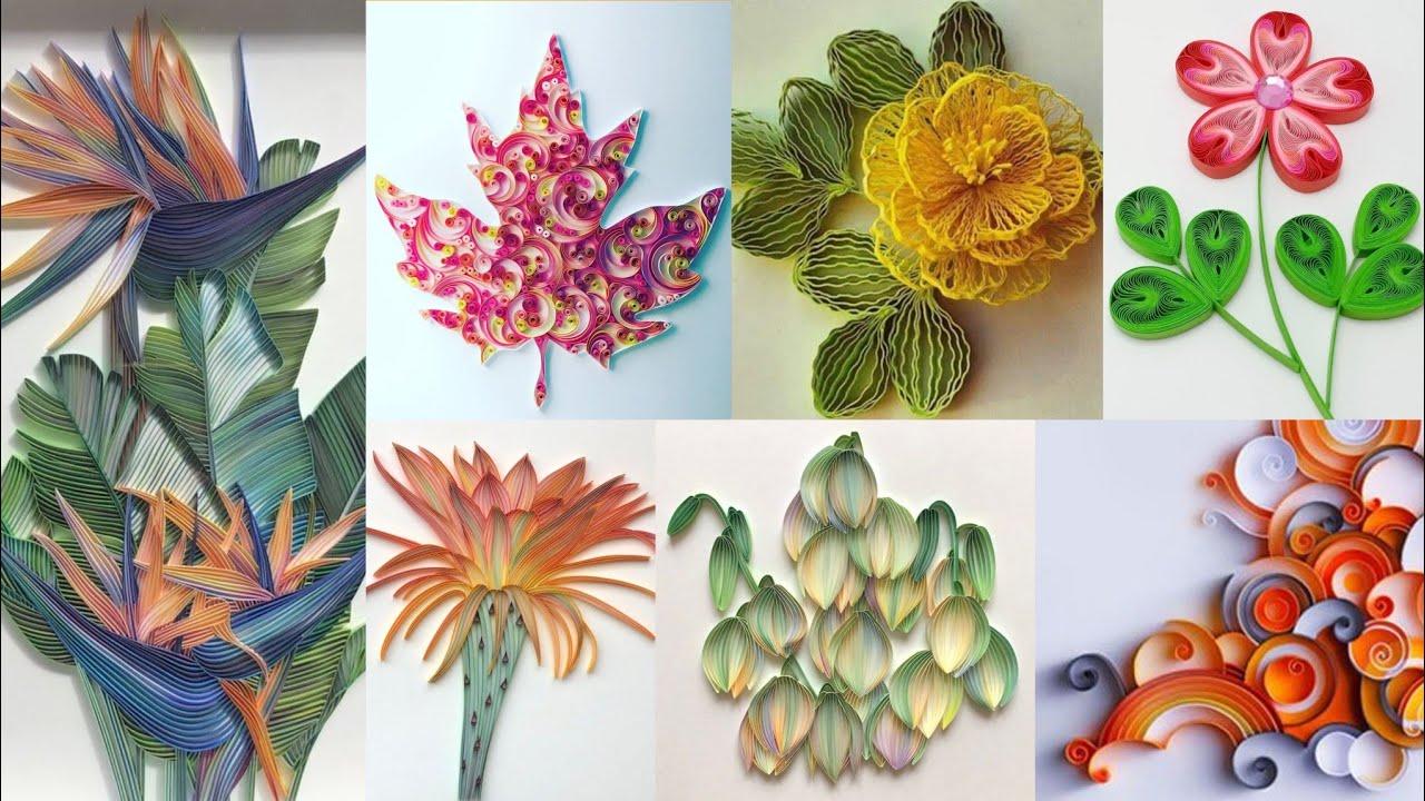 DIY Minimal Paper Quilling Art | Simple but Awesome 😎