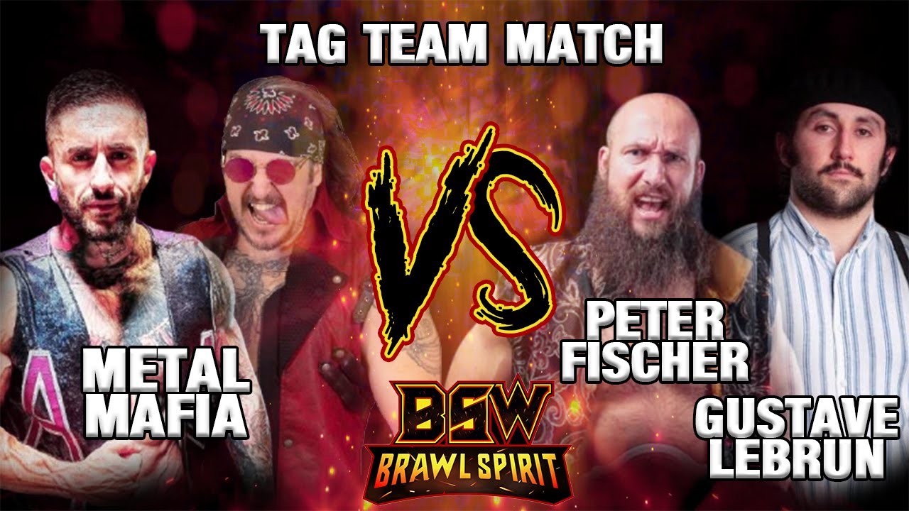 FULL MATCH - METAL MAFIA VS PETER FISCHER & GUSTAVE LEBRUN - TAG TEAM MATCH
