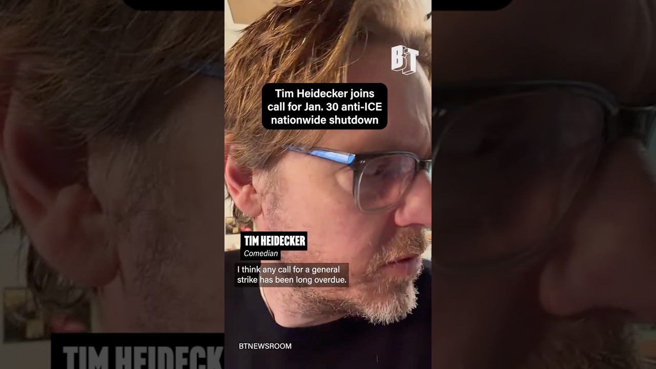 Тим Хайдекер присоединяется к призыву к общенациональной забастовке против ICE 30 января.