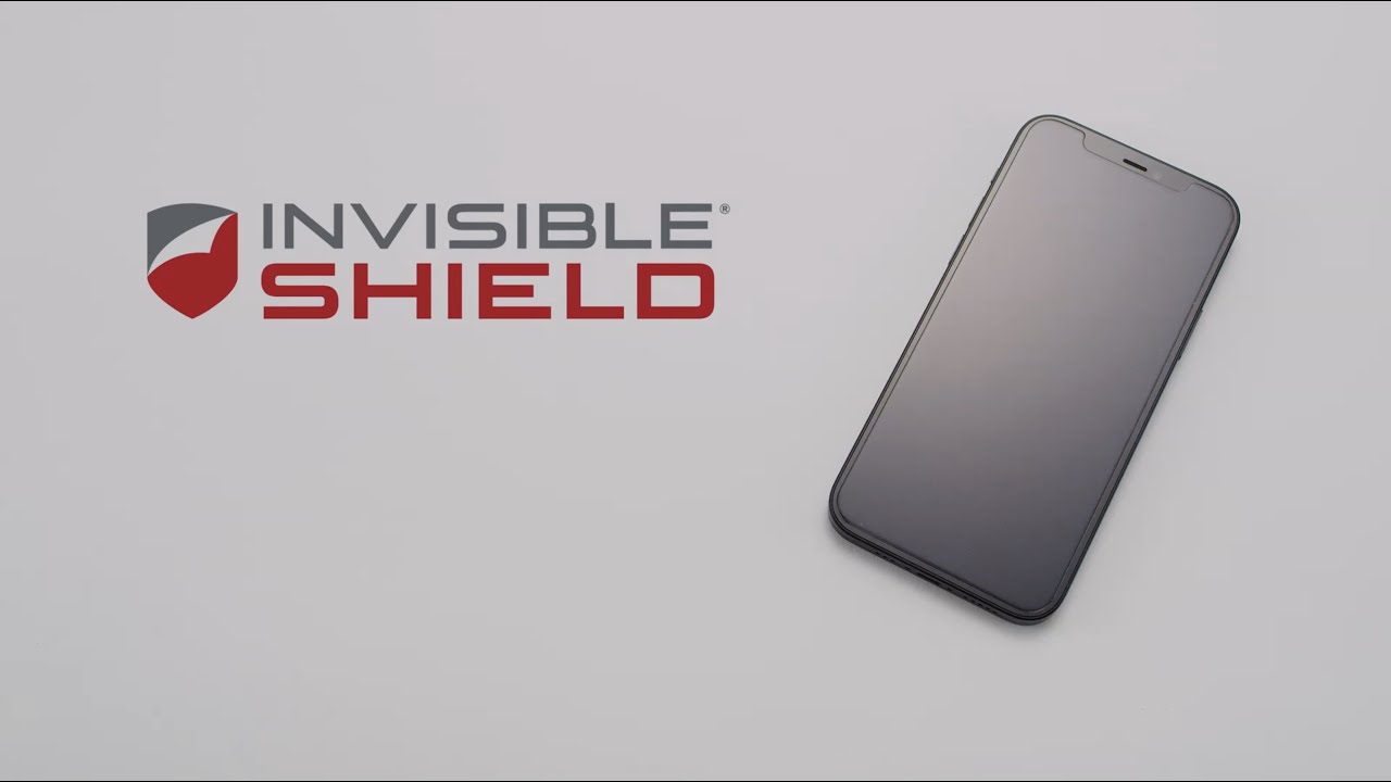 Установка защитного стекла InvisibleShield Glass Elite на iPhone 12 серии