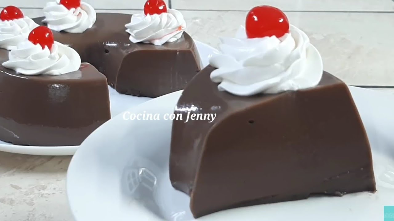 POSTRE MUY FACIL 3 INGREDIENTES EN MINUTITOS / Cocina con Jenny
