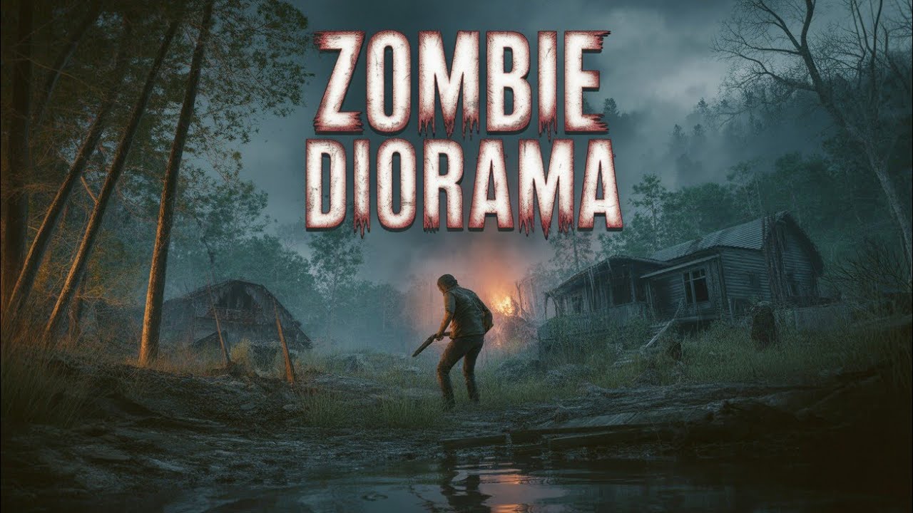 I Built a Zombie Apocalypse Diorama Shelter Part 2