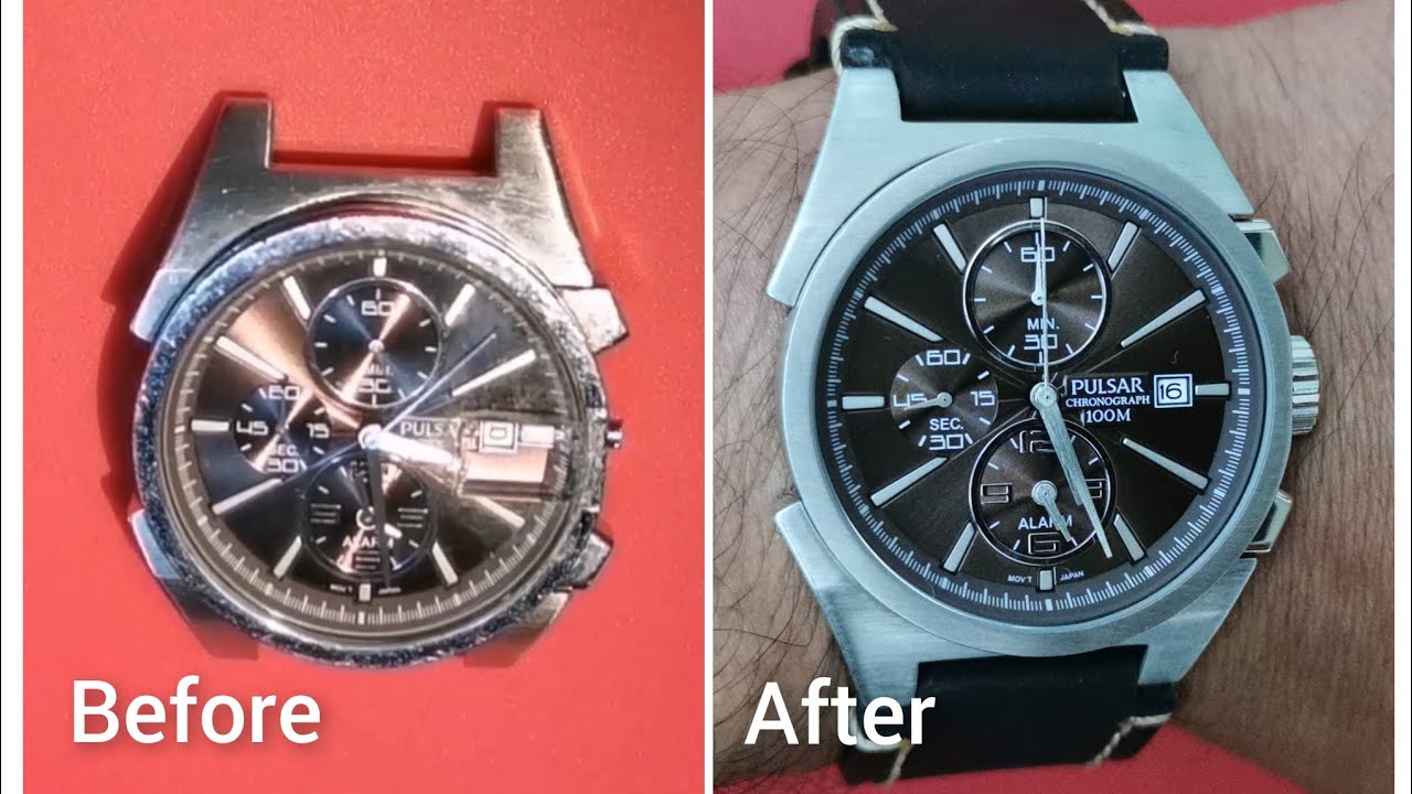 Restoring a Rare Pulsar YM62-X156 Watch & Circuit Board