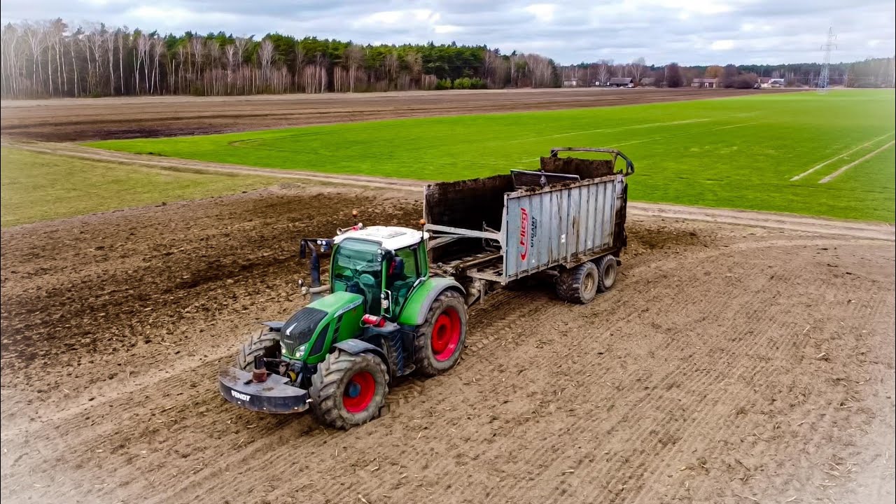☆Rozrzucanie Obornika Fliegl GIGANT ASW 268 ☆ Agregat Bezorkowy Intertech☆2026☆ Fendt Vario 722/828☆