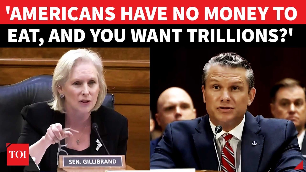 'Americans Can't Buy Food & You Want Money For Iran War?': Gillibrand Drops Truth Bomb On Hegseth