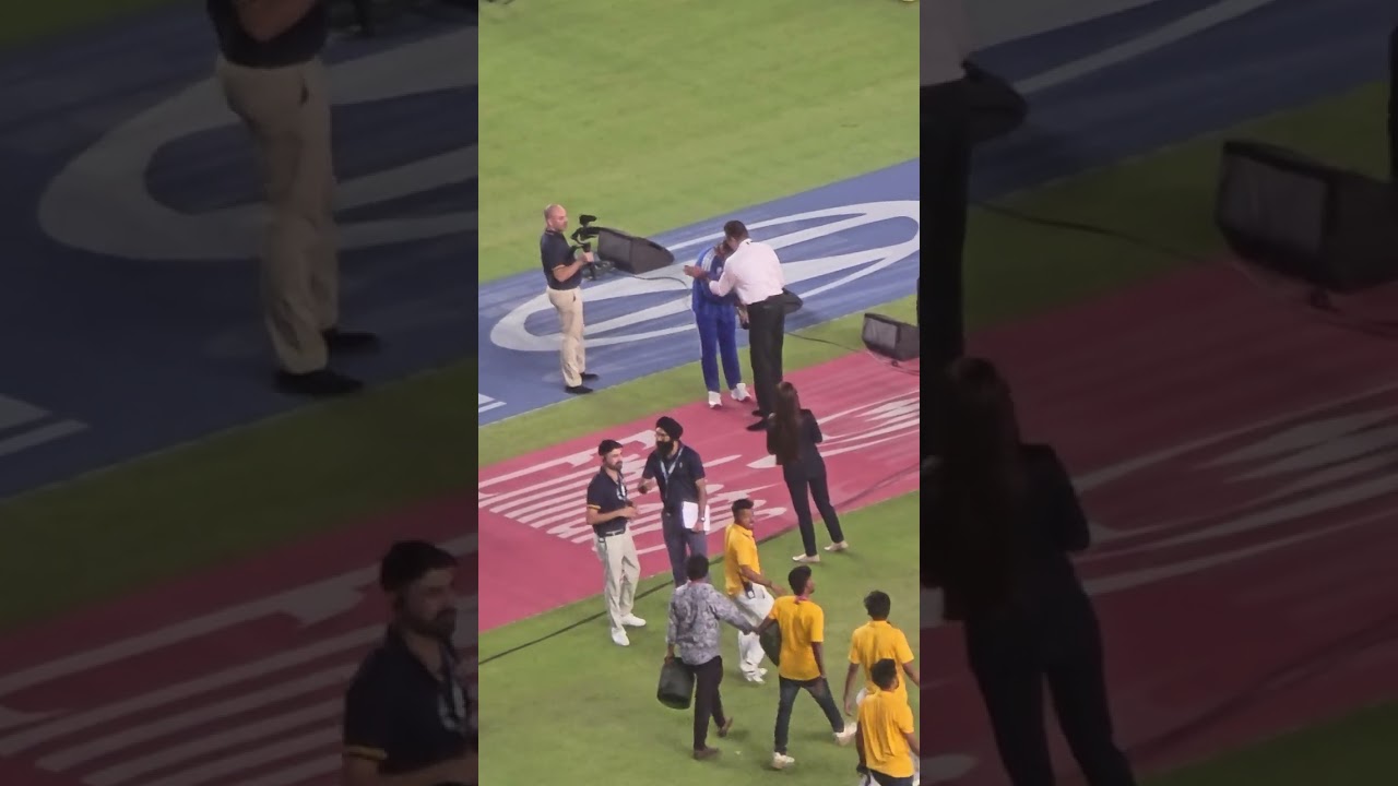 Jasprit bumrah and sanju samson speech and collecting the trophy for man of the match & Tournament 