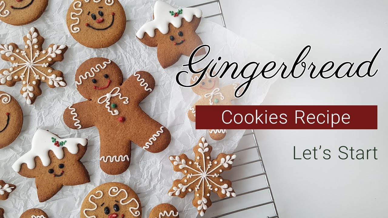 کوکی زنجبیلی : بهترین رسپی | Easy & Delicious Gingerbread Cookies #کوکی #gingerbread #کوکی_زنجبیلی