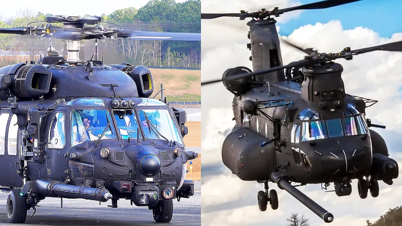 MH-47G Chinook & MH-60M Blackhawk Operations | 160th SOAR (Night Stalkers)