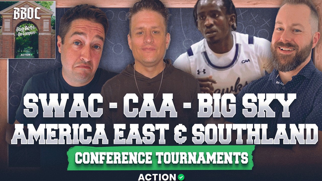 Conference Tournament Bets You CAN NOT Miss! | Big Bets on Campus Podcast