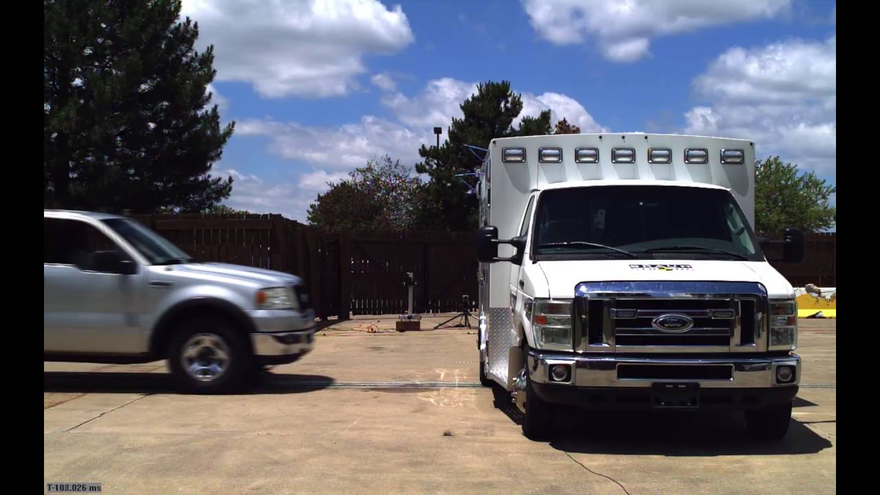 Braun Ambulance Crash Testing - June 2016 Compilation