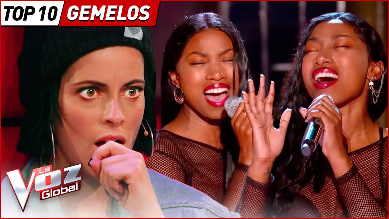 GEMELOS IDÉNTICOS que dejaron en SHOCK a los COACHES en La Voz
