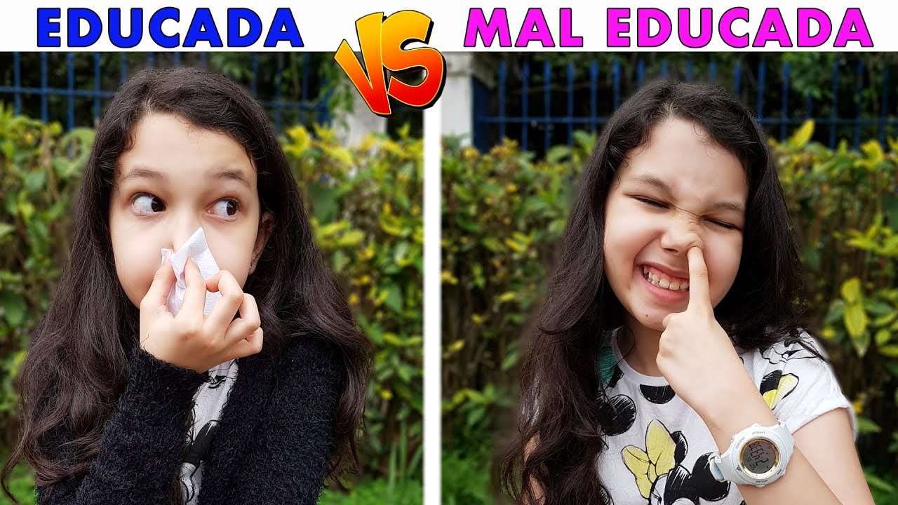EDUCADA VS MAL EDUCADA | Luluca