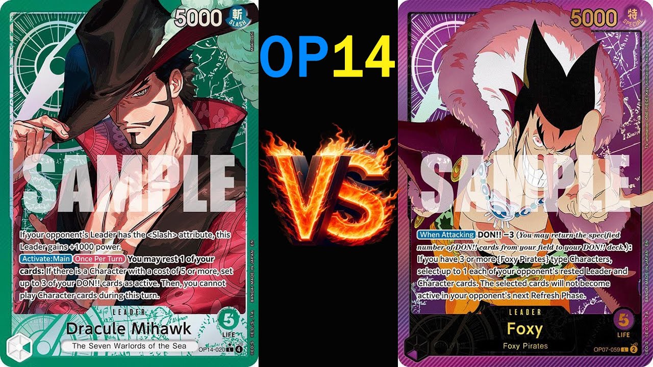OP14 Local Mihawk vs Foxy Round 3 1/22/26
