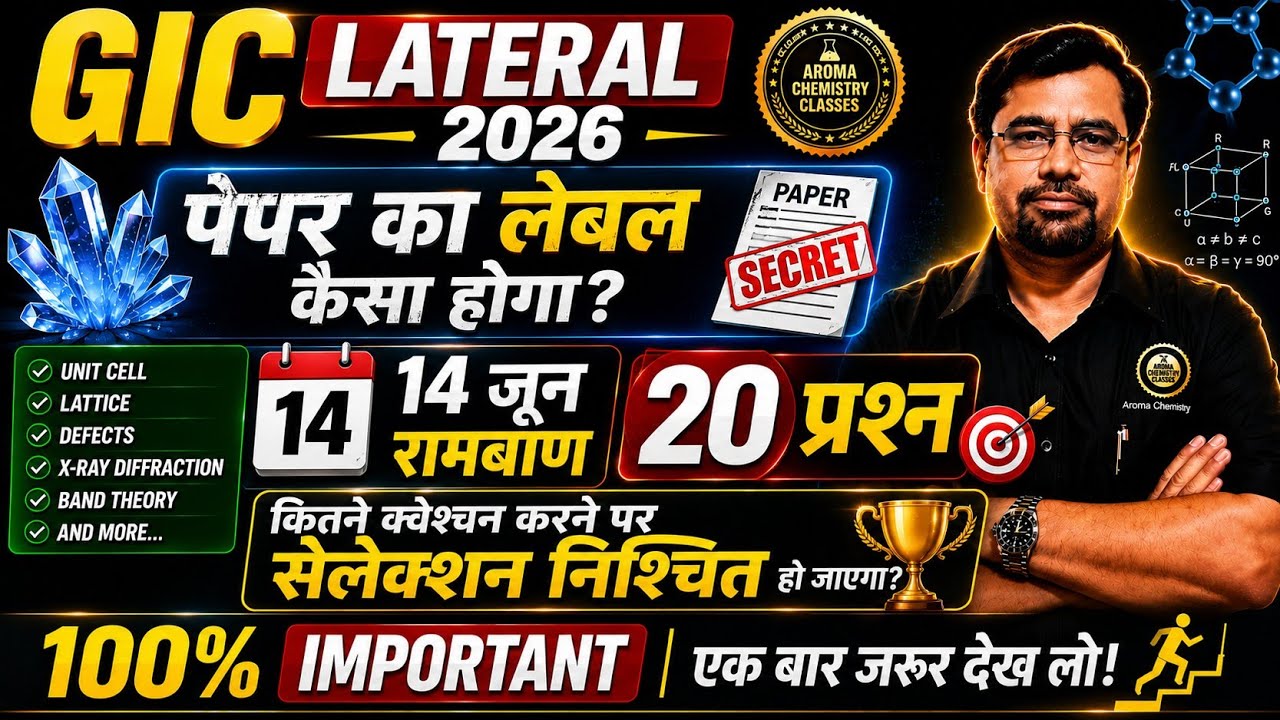 gic lecturer chemistry paper 2026 ka level kya hoga | up gic chemistry lecturer exam 2026 | UPPSC
