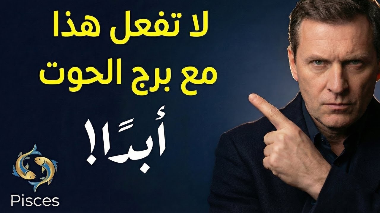 «أخطر الأمور التي يجب ألا تفعلها مع برج الحوت!»