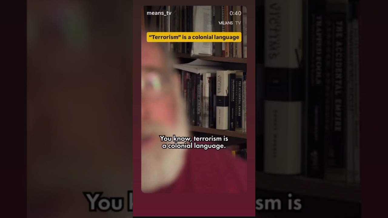 Терроризм &mdash; это колониальный язык #терроризм #израиль