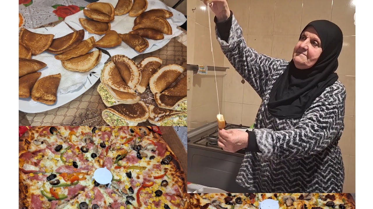 قطايف بالجبنة والجوز والقشطة 😋..عزمتني عالأكل الجاهز 🥳🥳..ما بيحقّلنا نريّح حالنا🥰😉