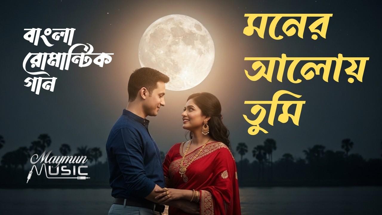 মনের আলোয় তুমি | Moner Aloy Tumi | Bangla Romantic Song