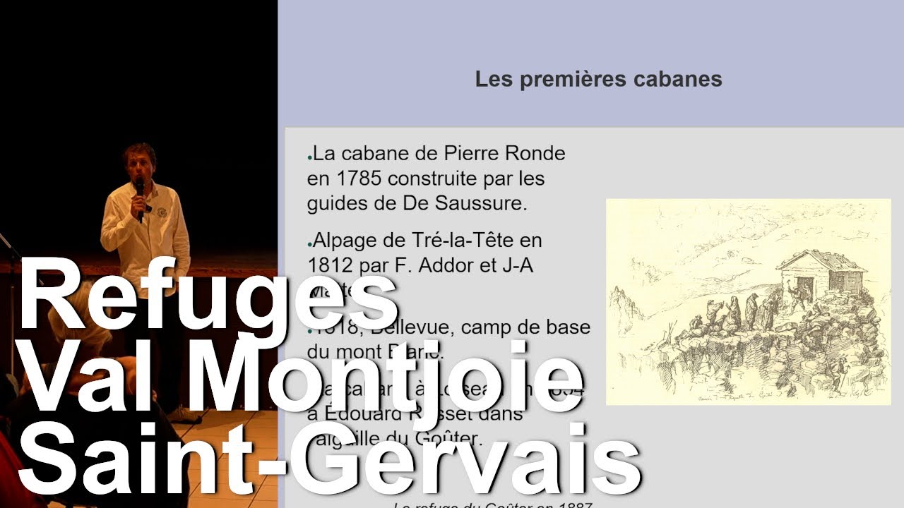Ces familles de guides qui ont fait les refuges Conférence montagne alpinisme culture Saint-Gervais