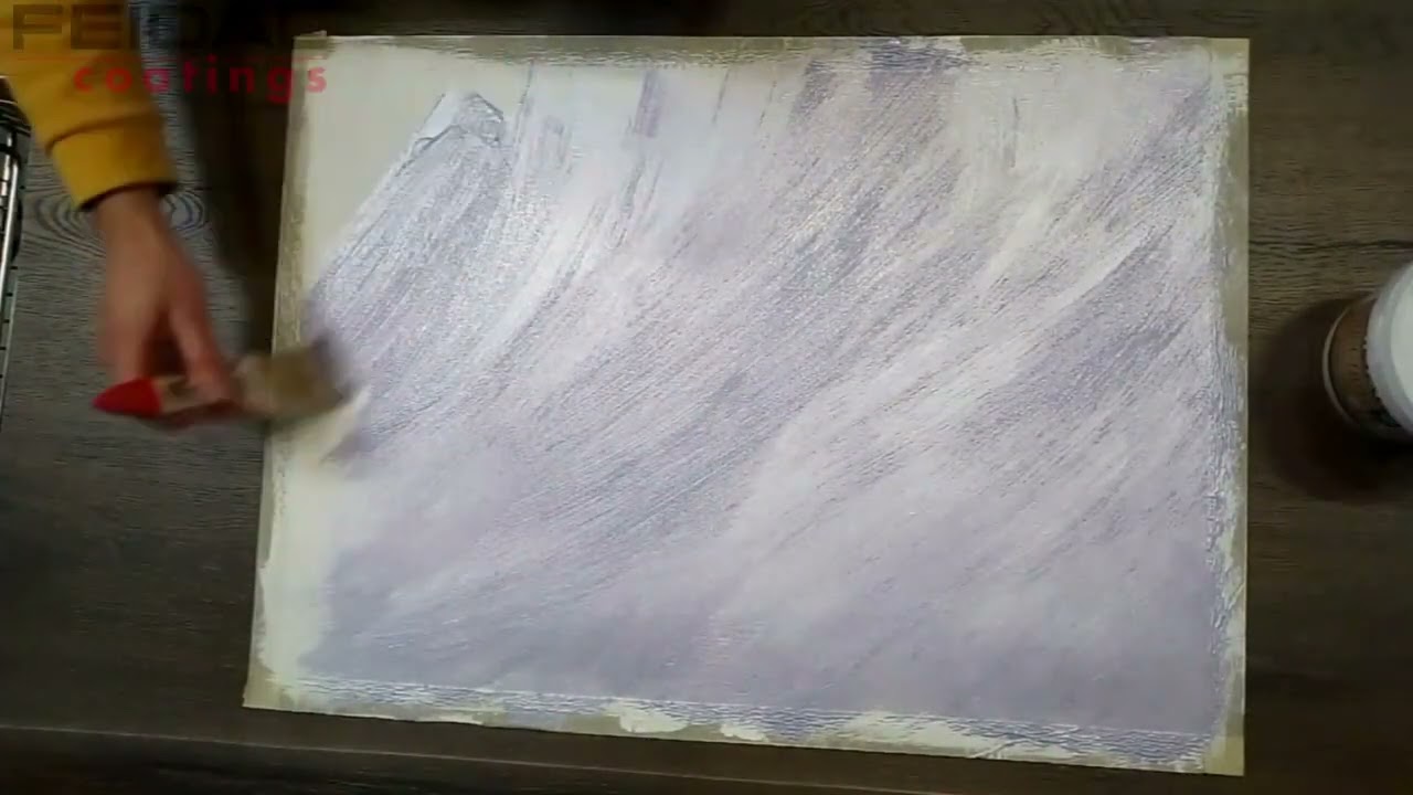 Детальный пошаговый мастер класс по нанесению Sand Farbe FEIDAL!