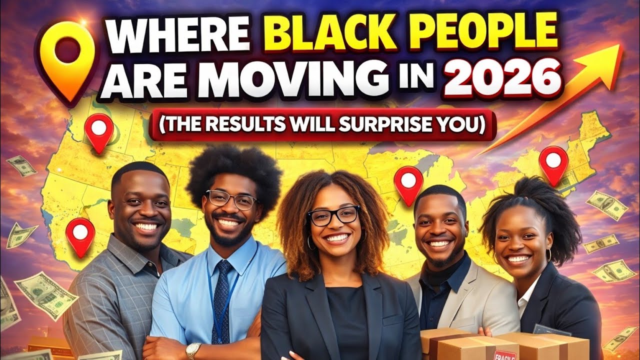 Куда переедут чернокожие люди в 2026 году (результаты вас удивят)