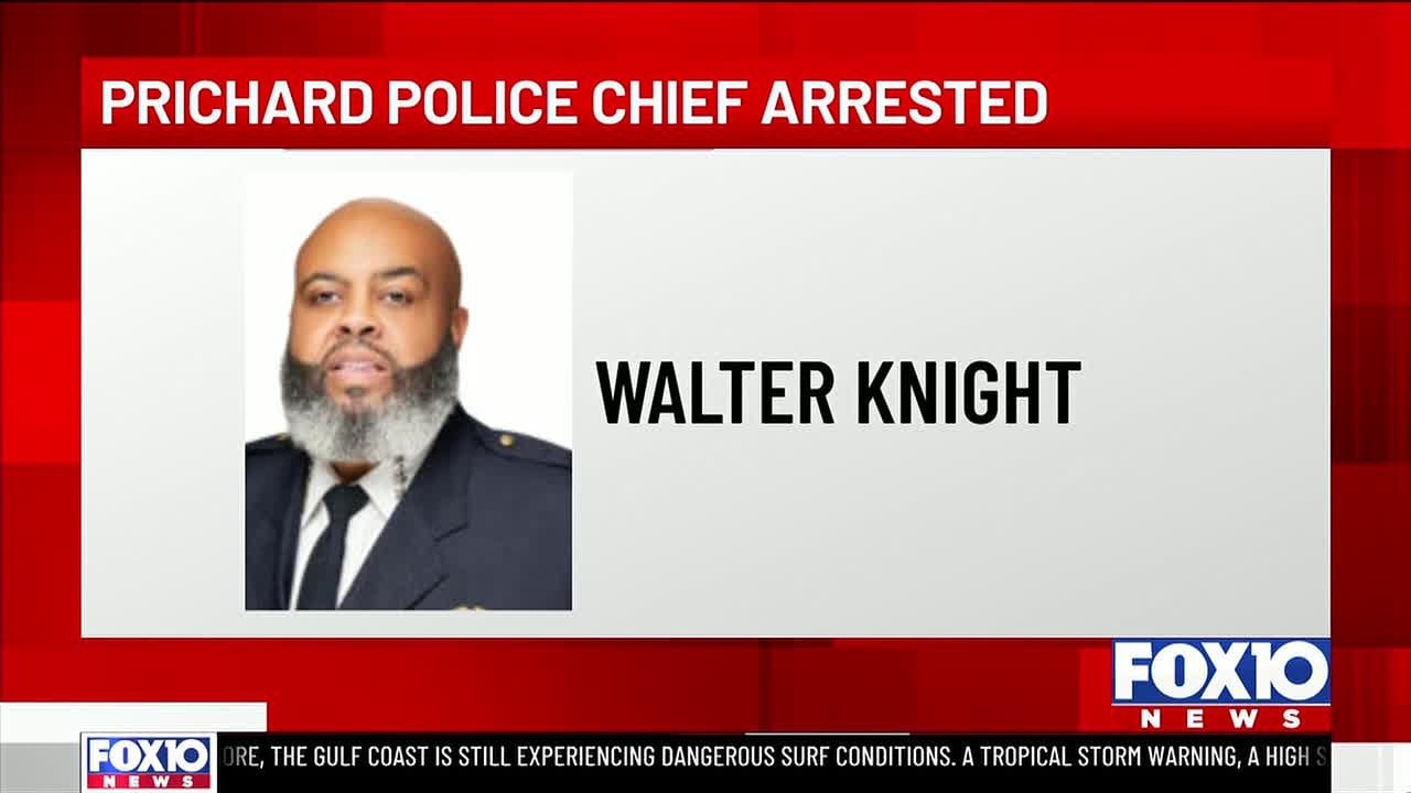 Prichard Police Chief Walter Knight indicted on criminal charges
