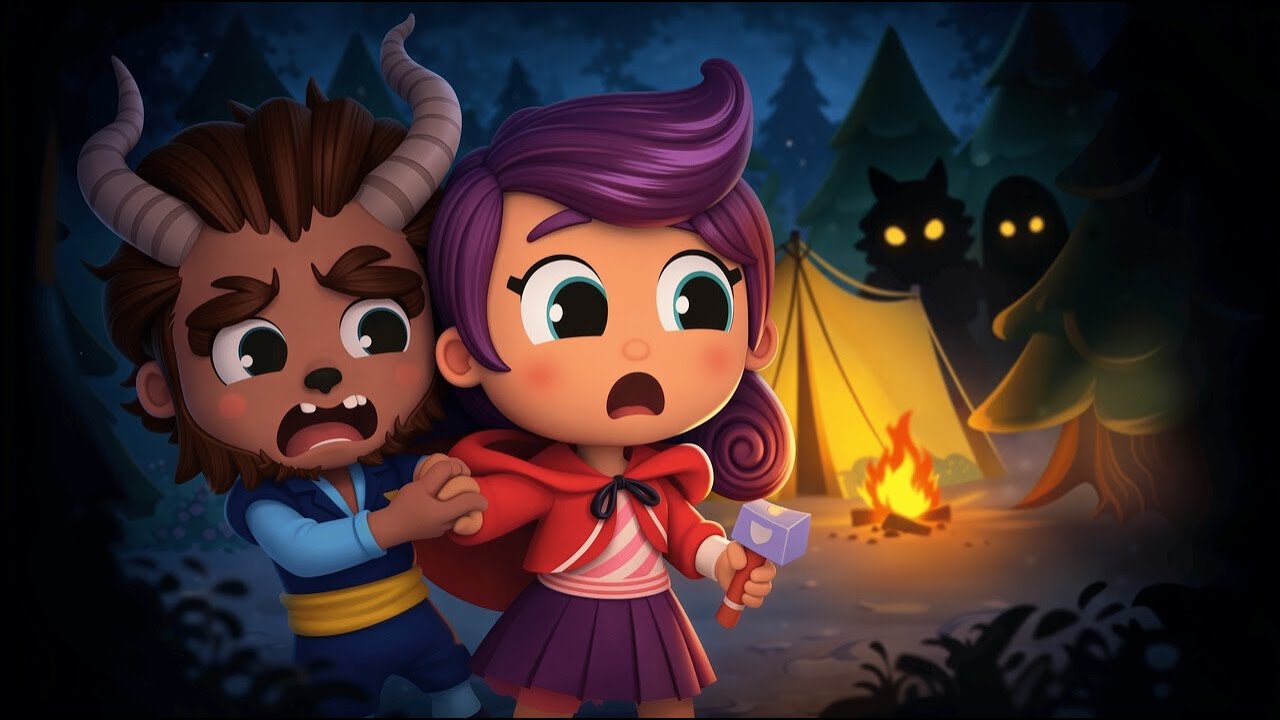 🚨Problémy s kempováním!🌲 Červená Karkulka | Increditales