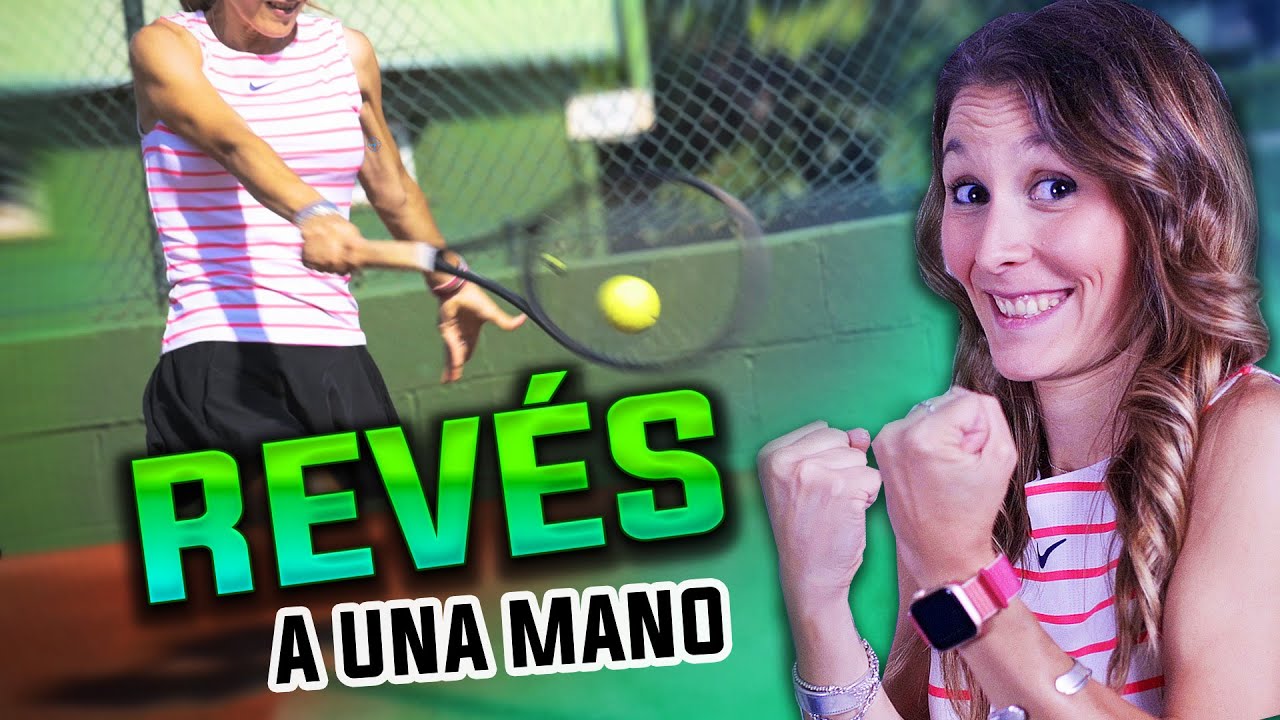 👀 ¡ APRENDE el REVÉS (a una mano) en 5 PASOS 👌! | TENIS