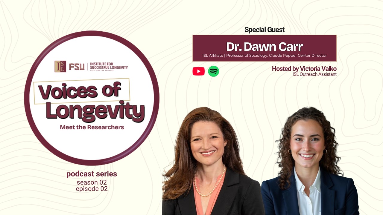 Voices of Longevity: Meet the Researchers | Dr. Dawn Carr | Season 2 Episode 2
