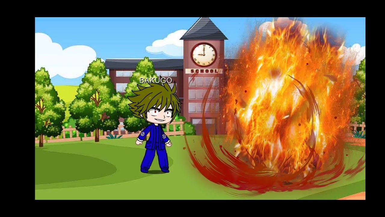 HEROBRINE MEETS MAH PART 1 #herobrine #mha #gachaclub
