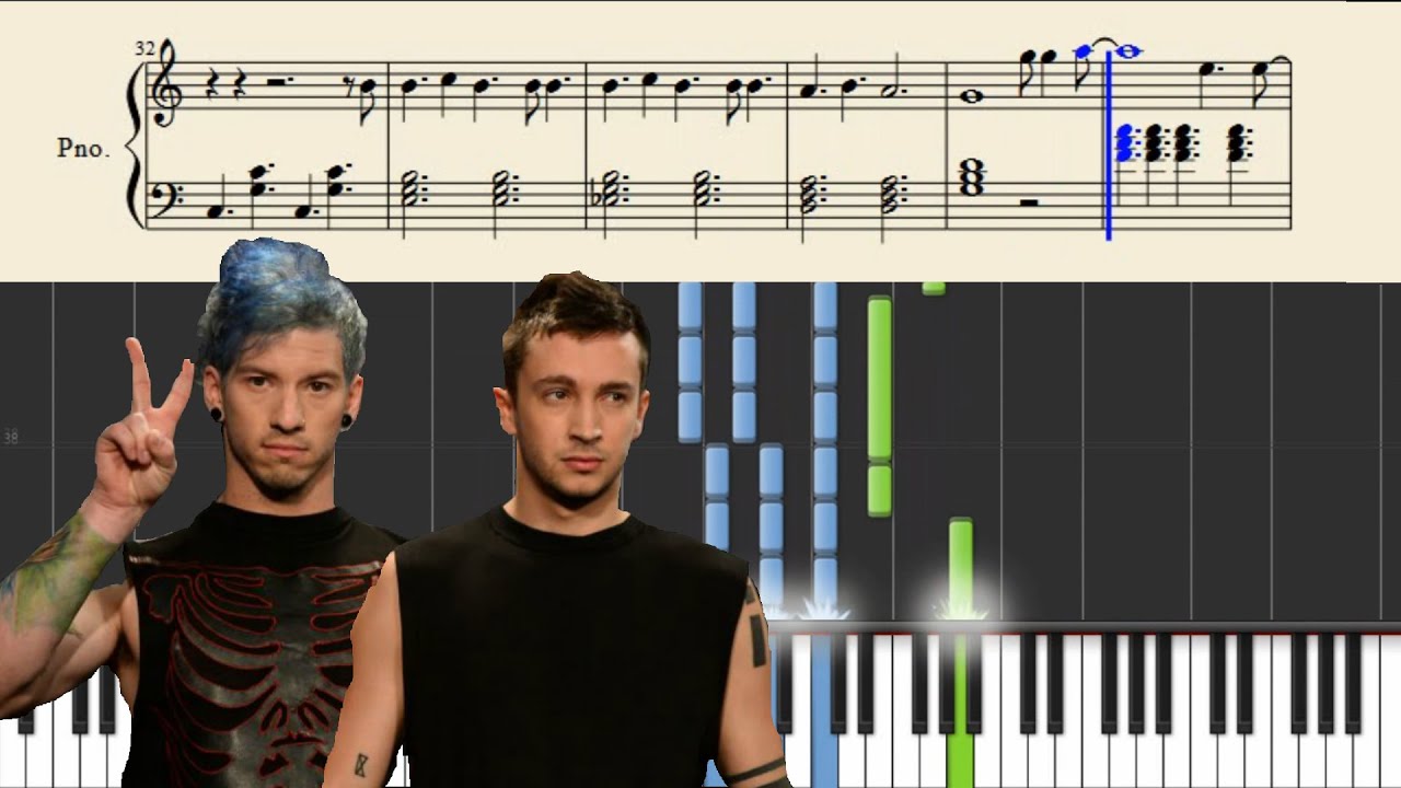 twenty one pilots: The Judge (Piano Tutorial) + Sheets