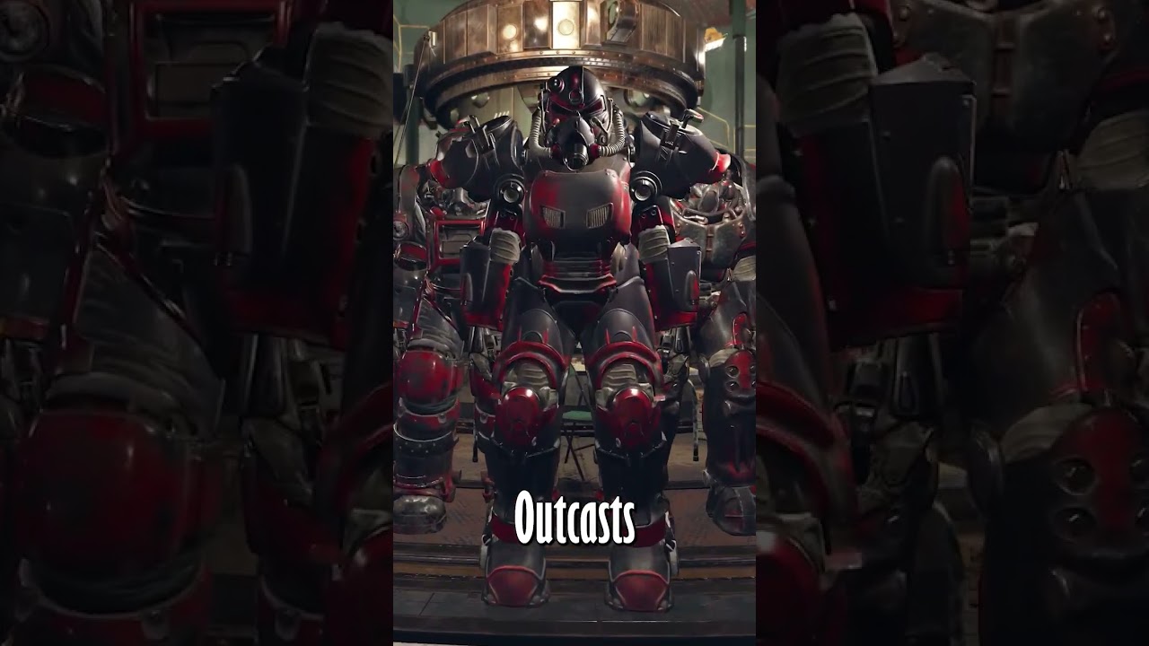 Советы и рекомендации по силовой броне изгоя в Fallout 76