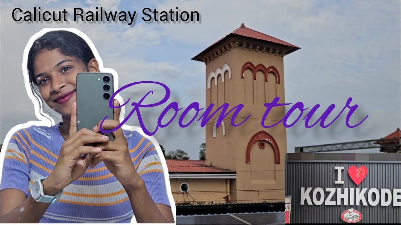 Room Tour🏡🧹| Calicut Railway Station🛤️🚊| @TheGreatAnjanaBalan#trending #viralvideos #calicut 